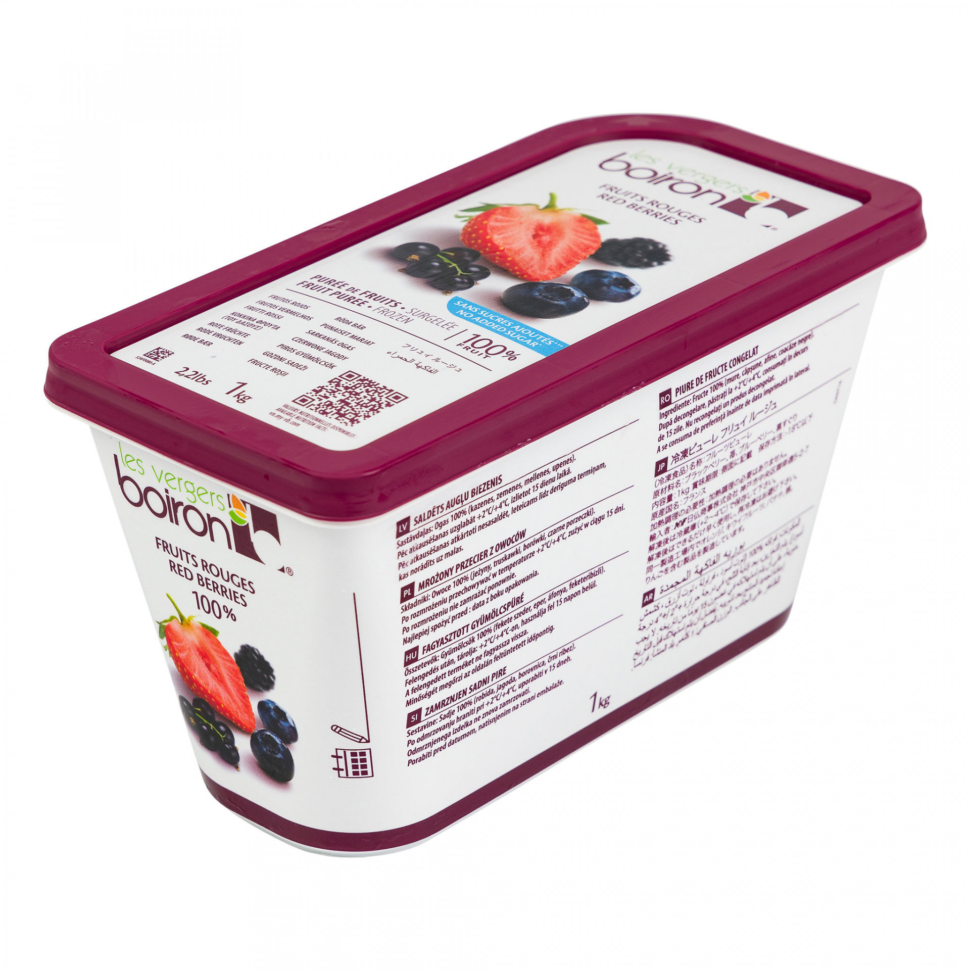 Puree Forest Fruit Frozen Boiron 1kg Albion Fine Foods Ltd