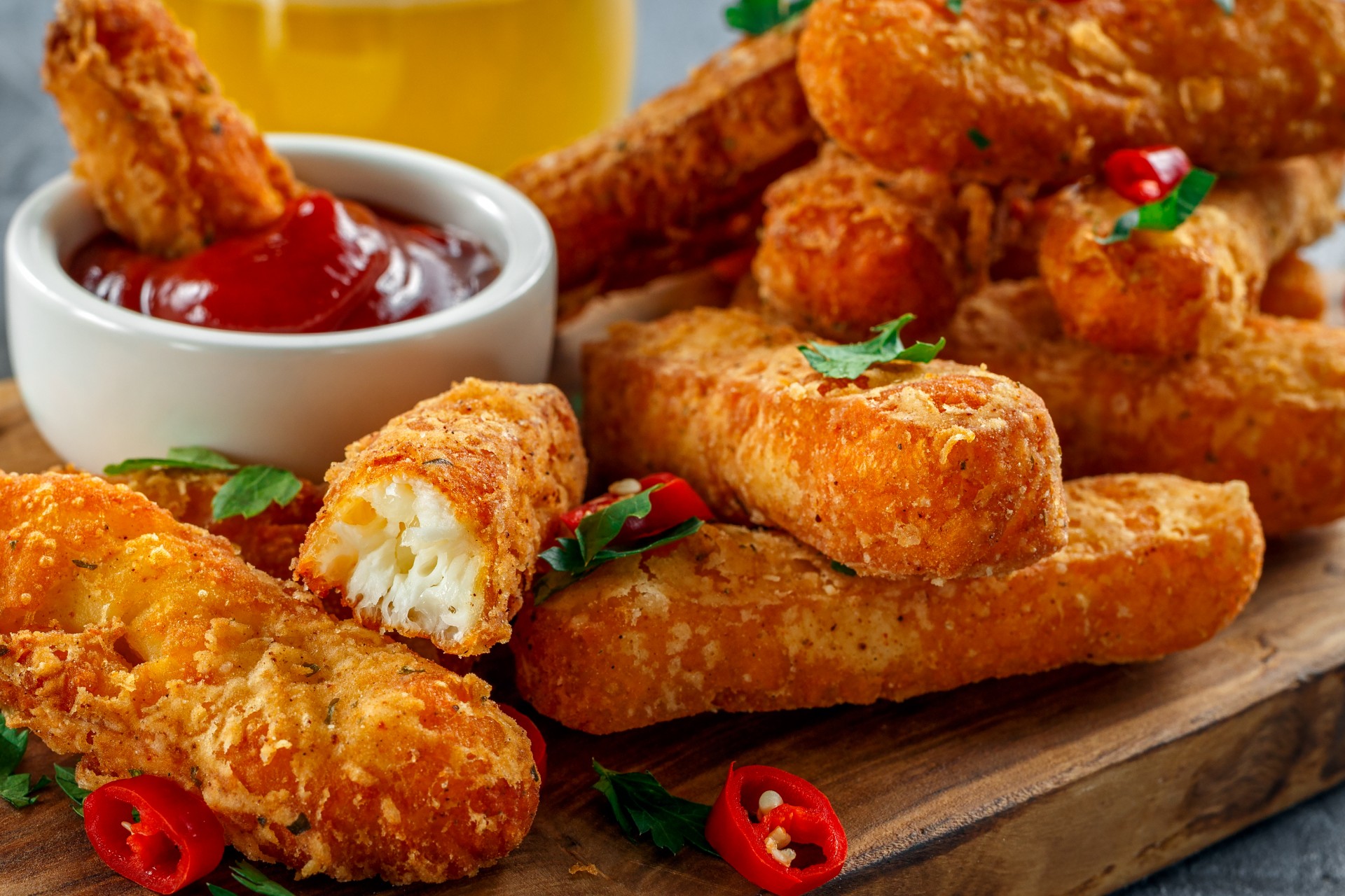 Halloumi Fries, Breaded 1kg | Albion Fine Foods Ltd.