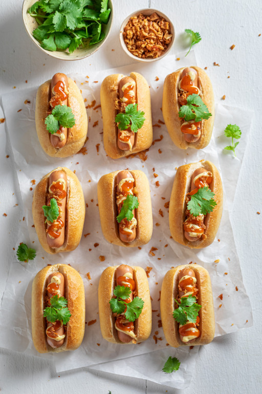 Brioche Hot Dog Buns Mini 3" Albion Fine Foods