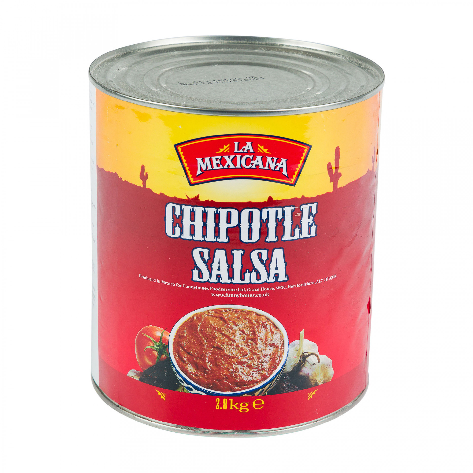 Chipotle Salsa - La Mex 2.8kg | Albion Fine Foods Ltd.