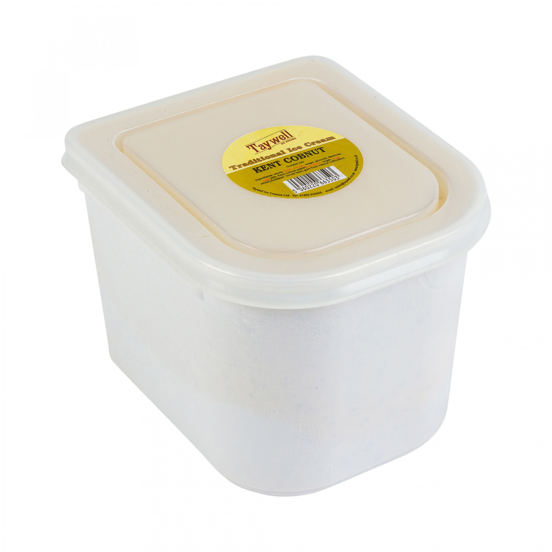 Taywell Ice-Cream Cobnut 2.5ltr | Albion Fine Foods Ltd.