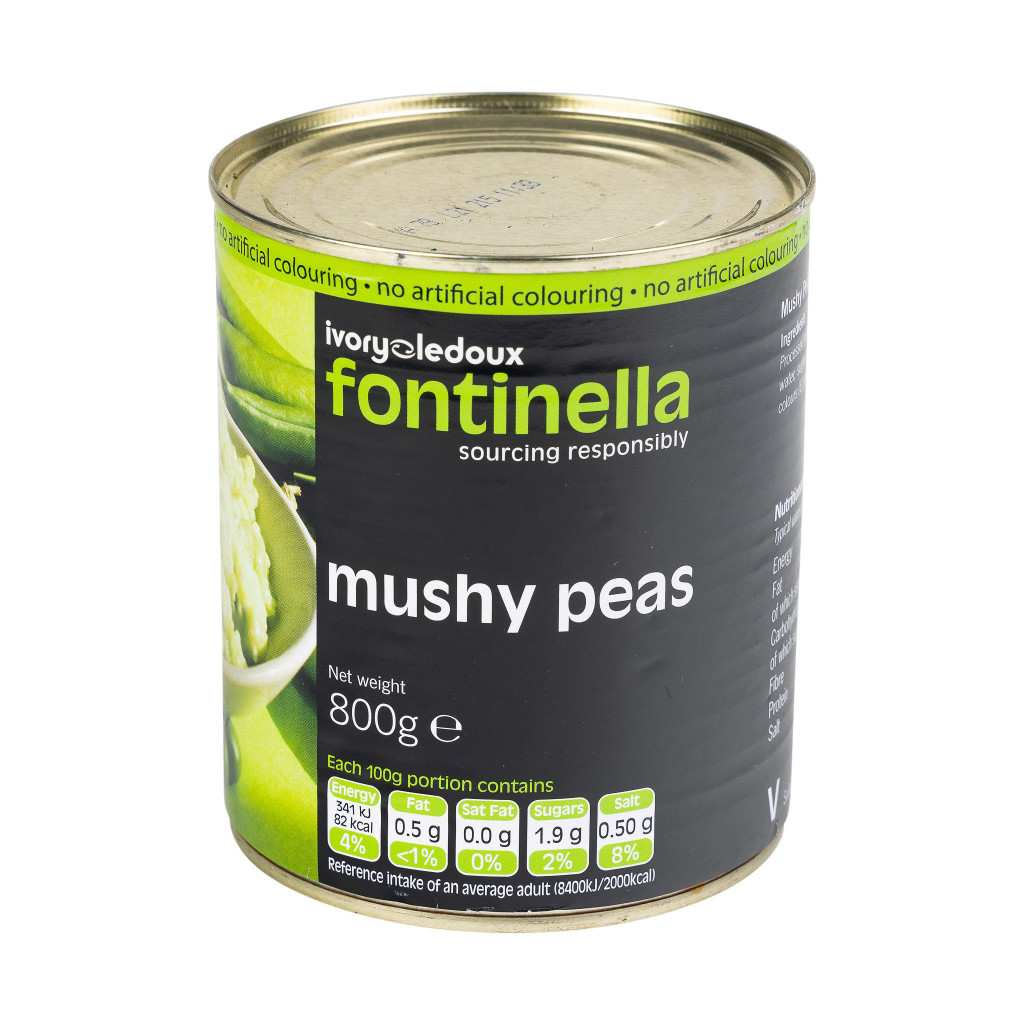 Peas Mushy Tin